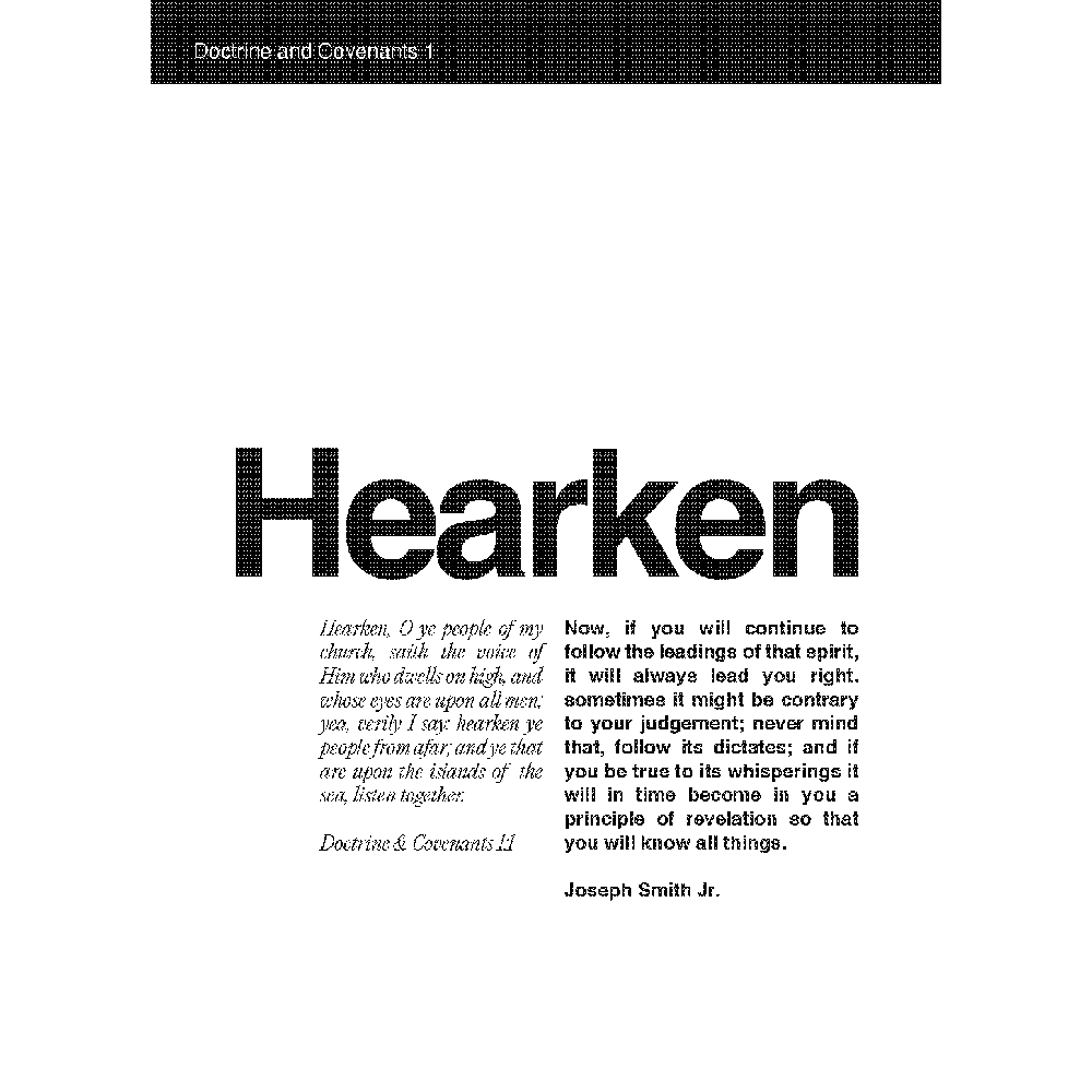 Don't Miss This Doctrine and Covenants 2025 Poster Set with Stand, , large image number 4