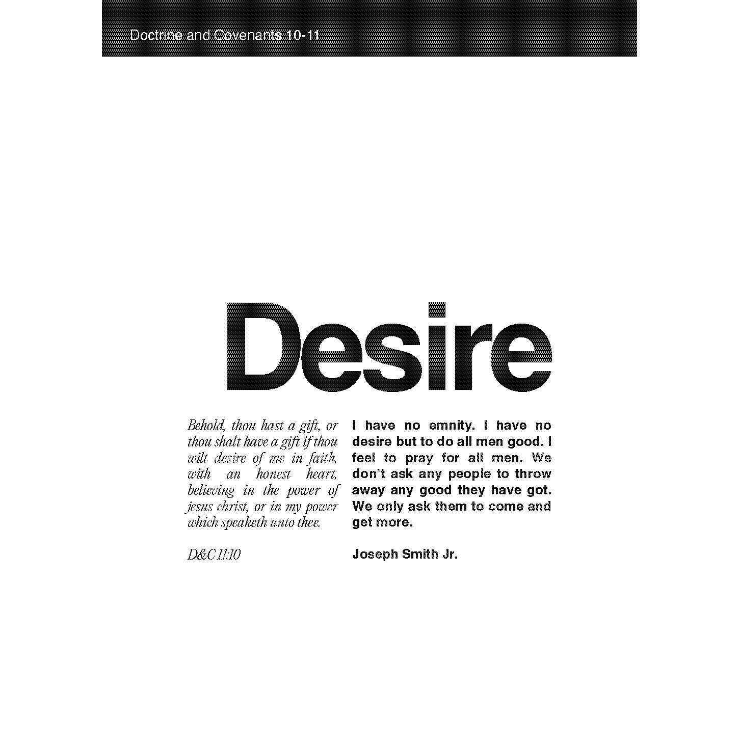 Don't Miss This Doctrine and Covenants 2025 Poster Set with Stand, , large image number 3