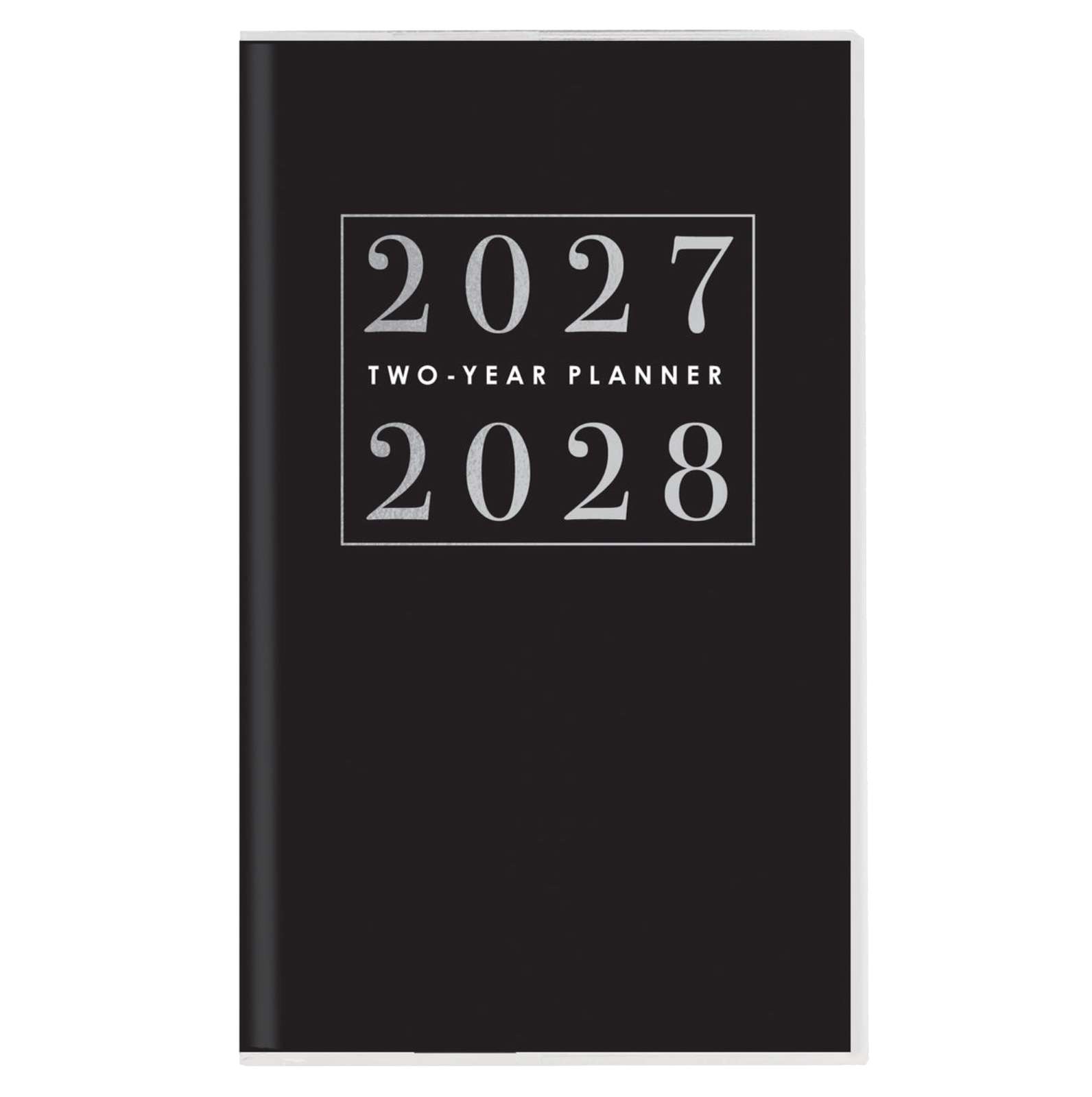 2027 Typographic 2-Year Pocket Planner