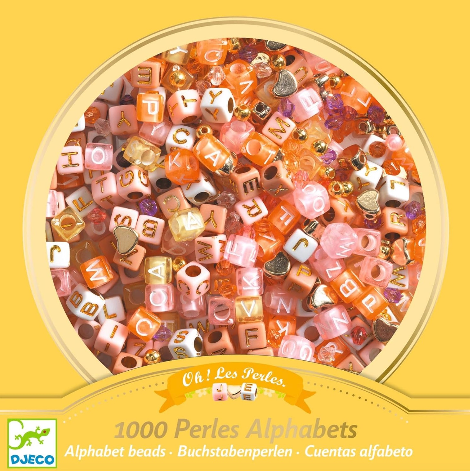 Alphabet Beads Jewelry Set