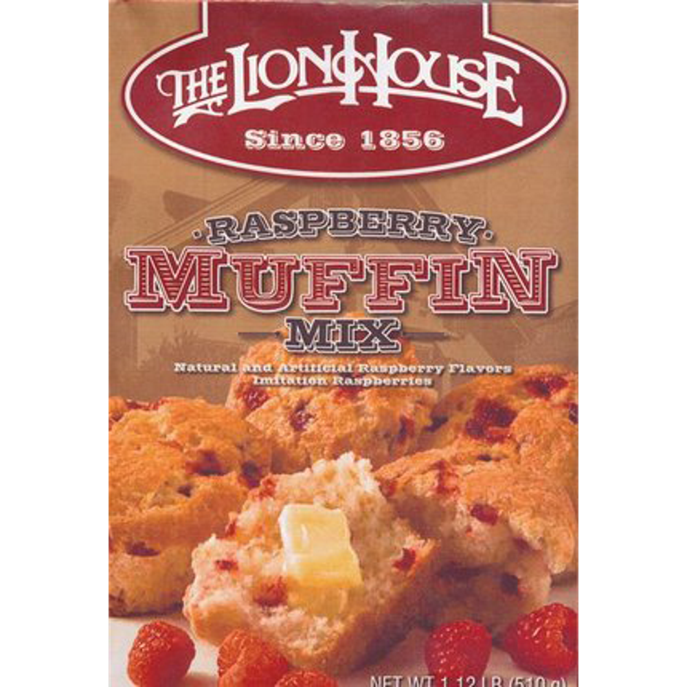 Lion House Raspberry Muffin Mix, , large image number 0