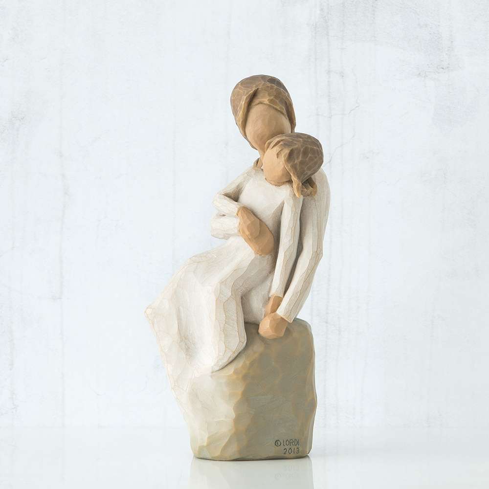 Mother, Daughter Figurine, , large image number 3
