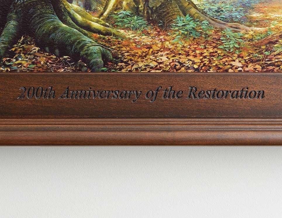 200th Anniversary of the Restoration (17x28 Framed Size), , large image number 3
