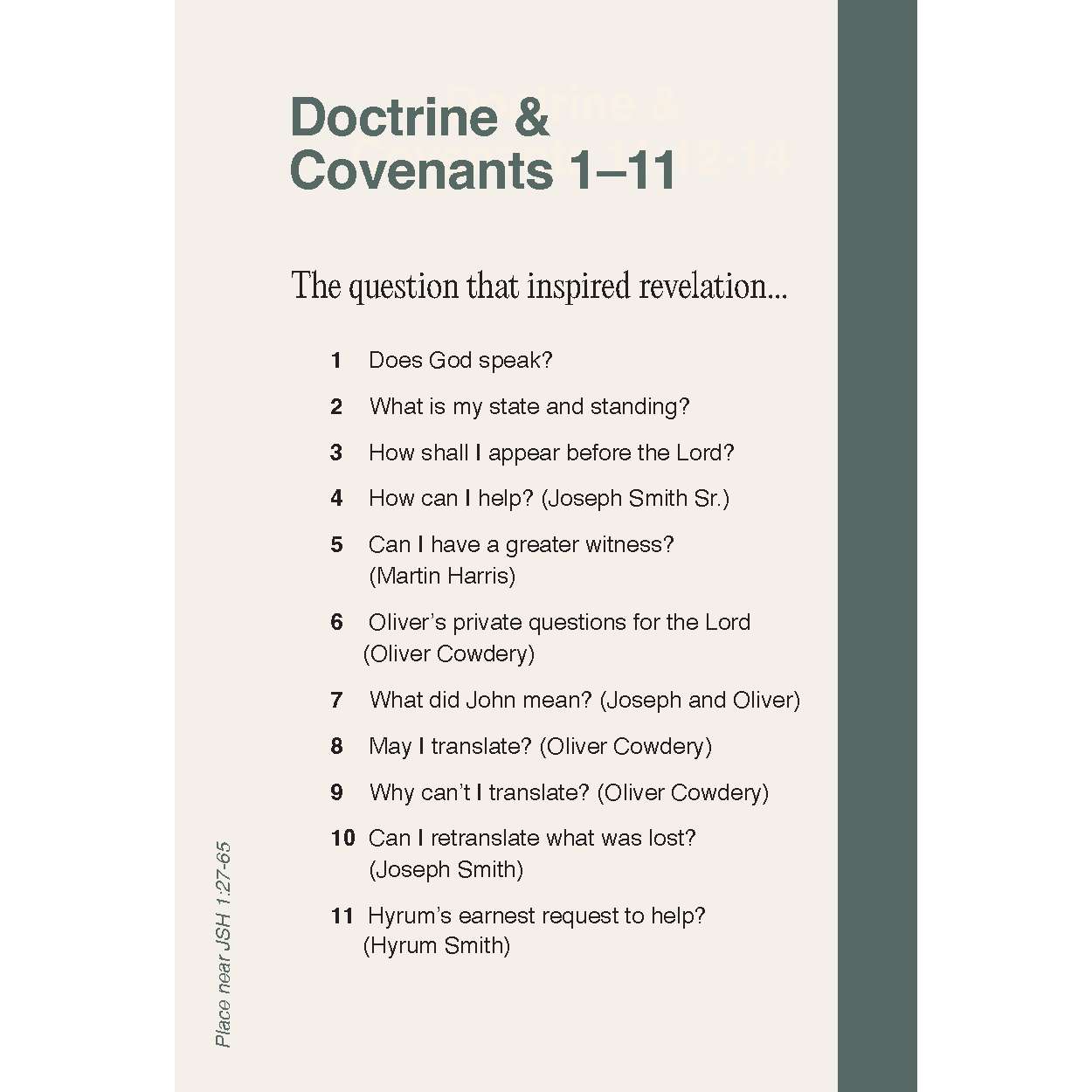 Don't Miss This Doctrine and Covenants Tip-In Set, , large image number 3