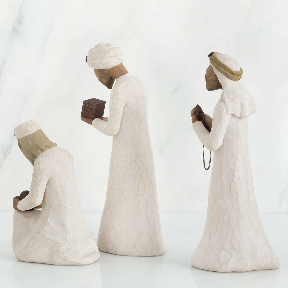 Willow Tree Wise Men Resin Nativity Figurines, , large