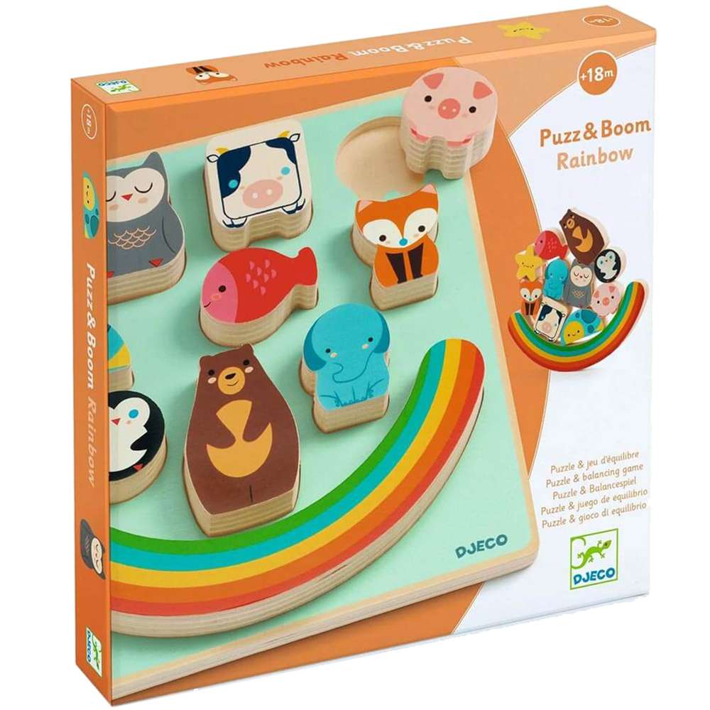 Rainbow Wooden Puzzle