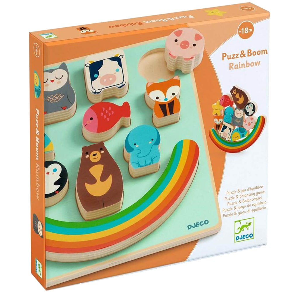 Rainbow Wooden Puzzle