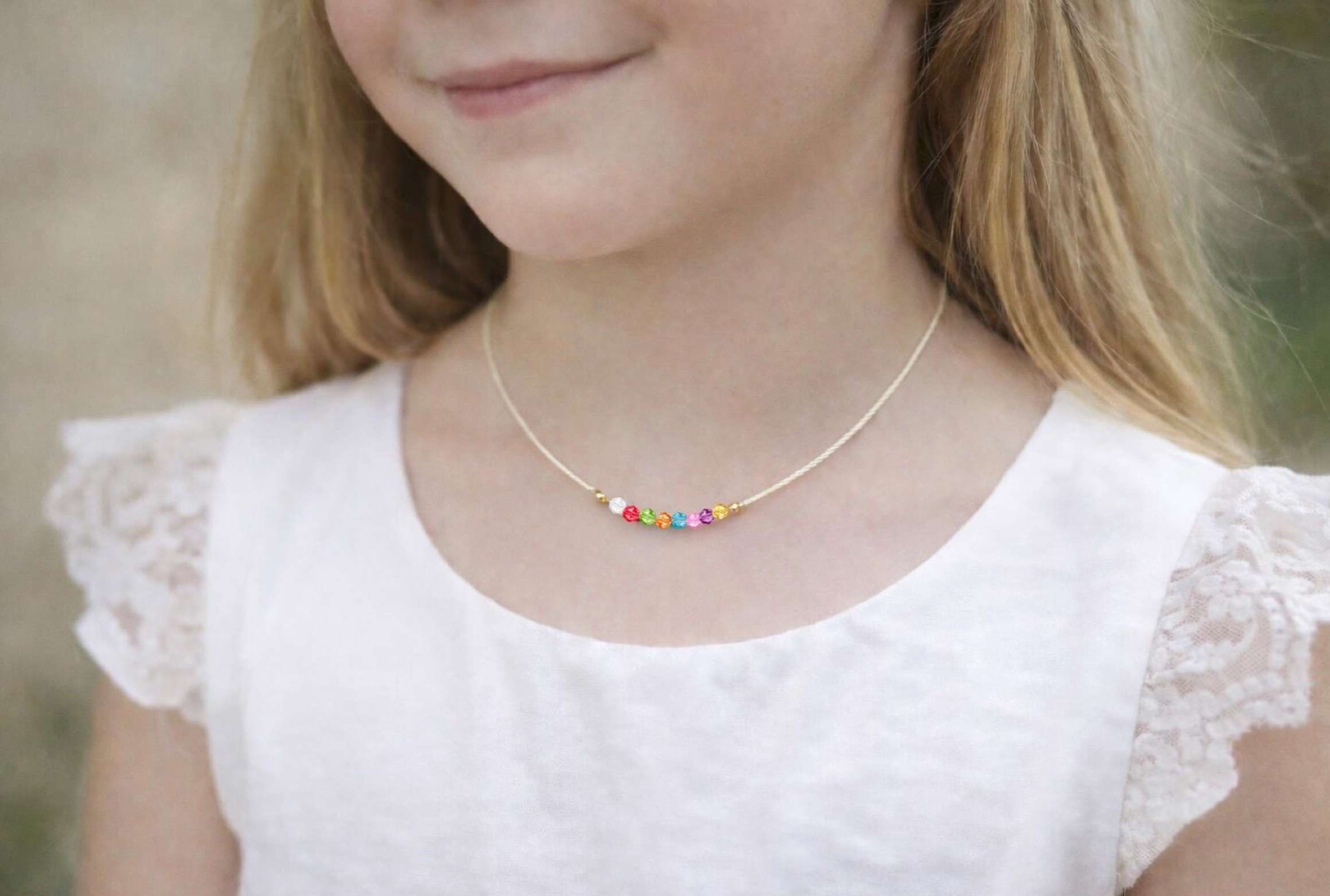 Always Remember Baptismal Covenants Beaded Necklace, , large image number 5