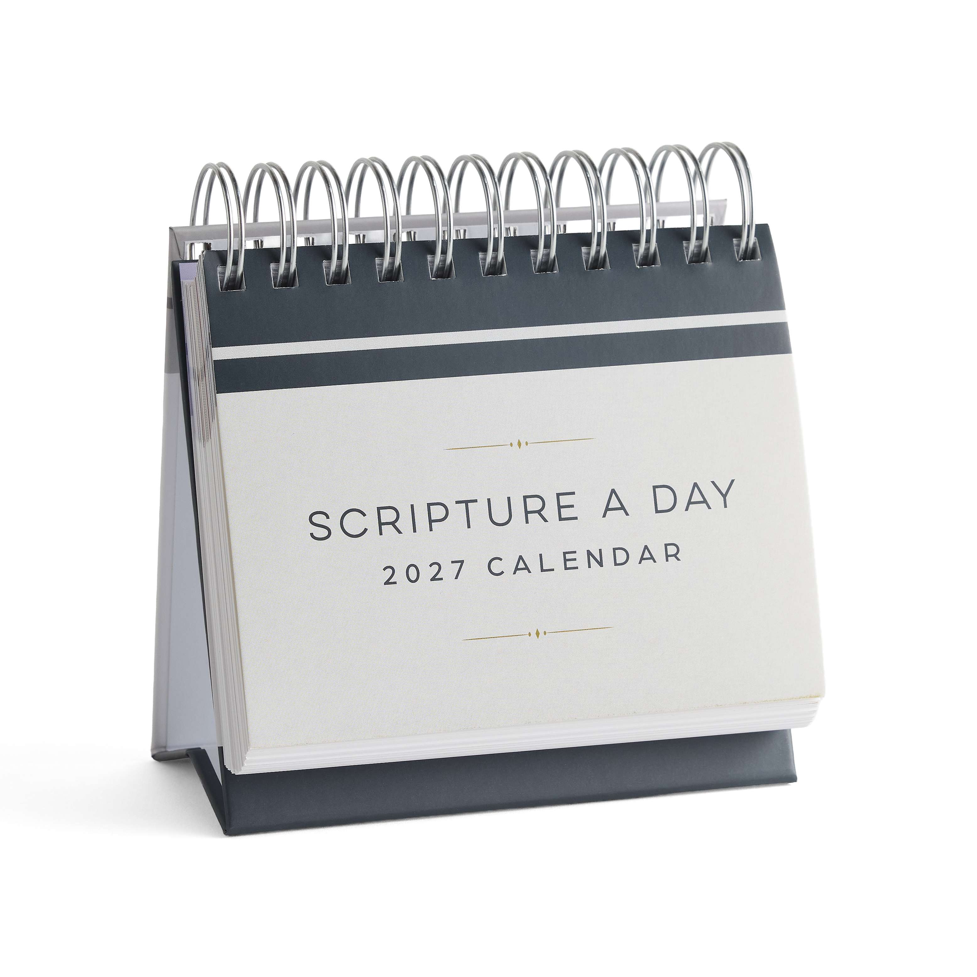 2027 Scripture a Day Desktop Calendar