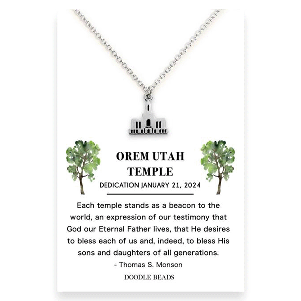 Orem Temple Necklace