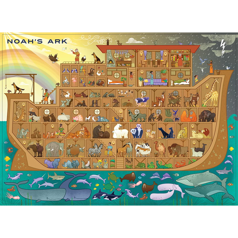 Noah's Ark 1000 Piece Puzzle, , large