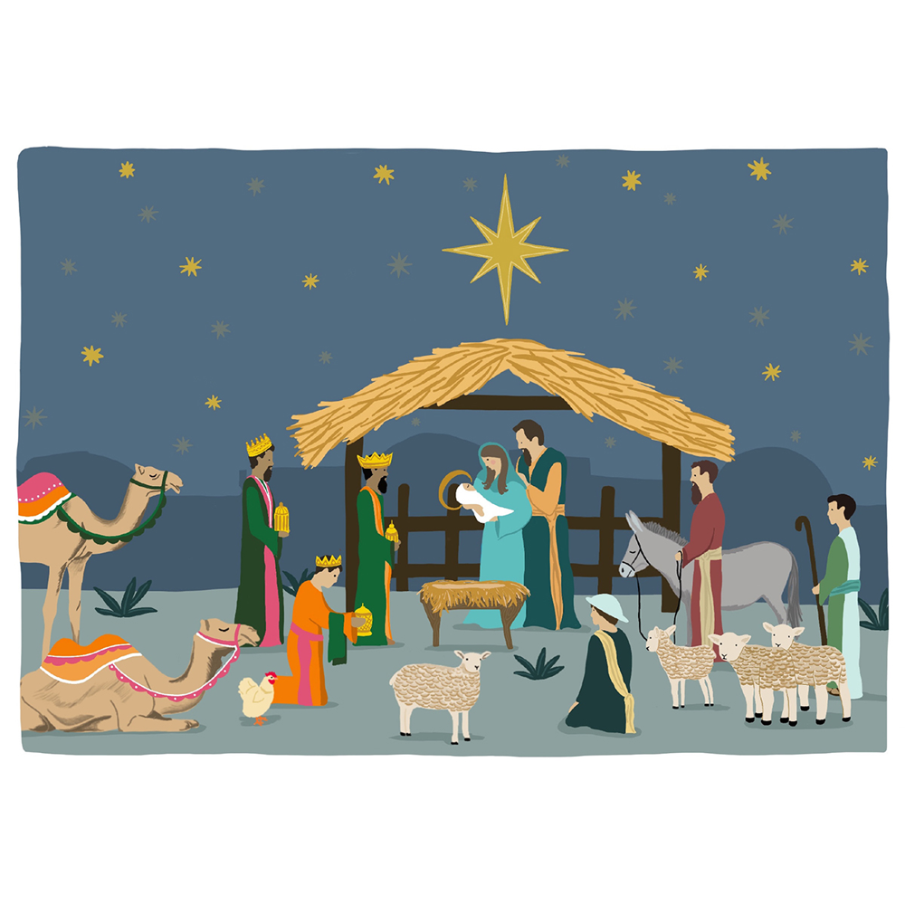 Nativity Christmas Cards, , large image number 0