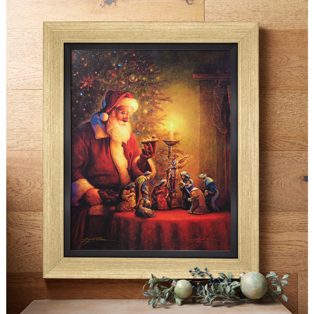 The Spirit of Christmas (25x21 Framed Paper Print)