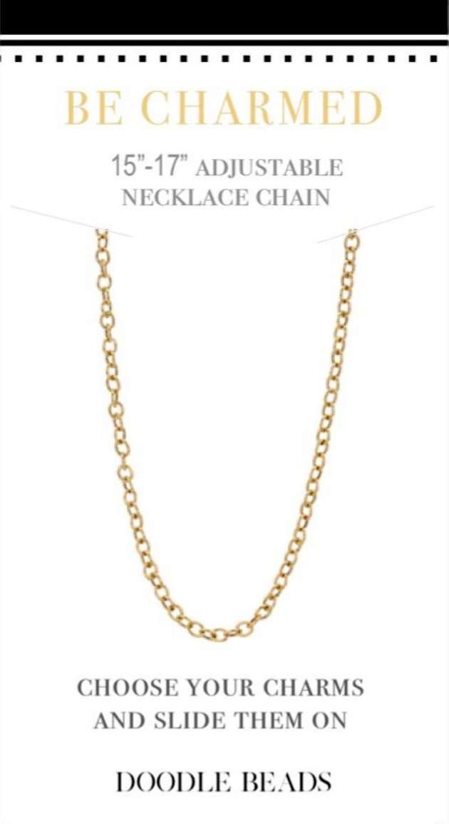 Be Charmed Adjustable Necklace Chain, , large