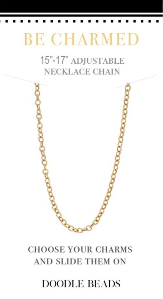 Be Charmed Adjustable Necklace Chain, , large image number 1