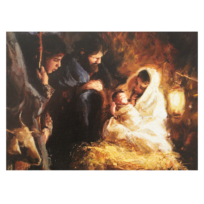 Holy Night Christmas Cards