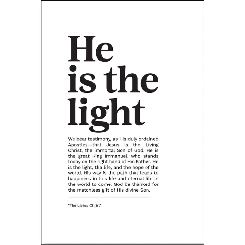 2025 Monthly Scripture Posters, Doctrine and Covenants, , large image number 2
