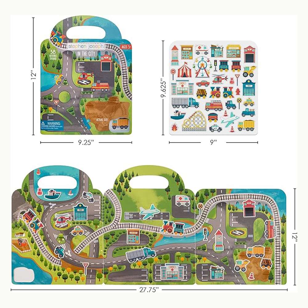 In the City Reusable Sticker Book, , large image number 2