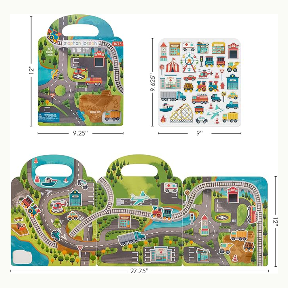 In the City Reusable Sticker Book, , large image number 2