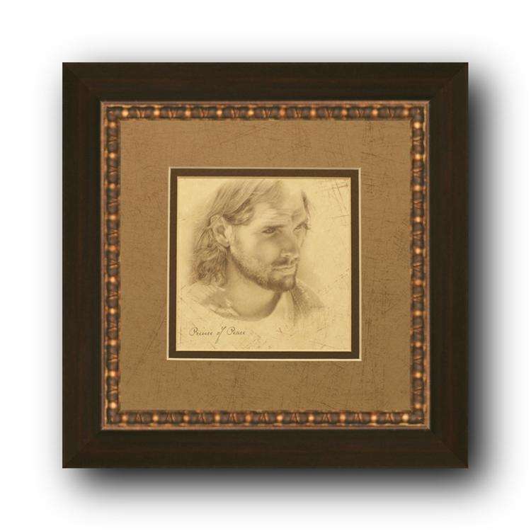 Prince of Peace Sketch (11x11 Framed Textured Print), , large image number 0