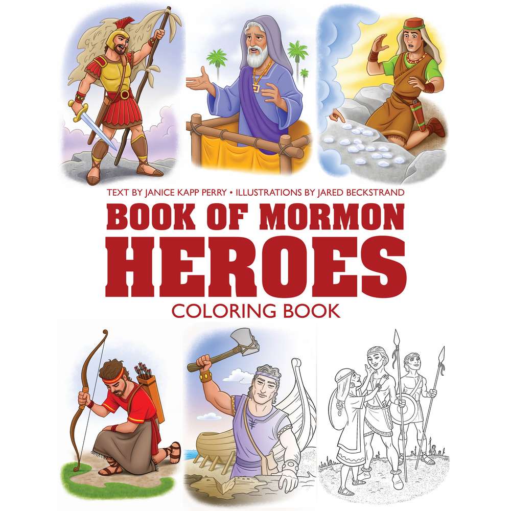 Book of Mormon Heroes Coloring Book