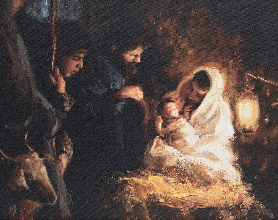 Holy Night (28x24 Framed Size), , large