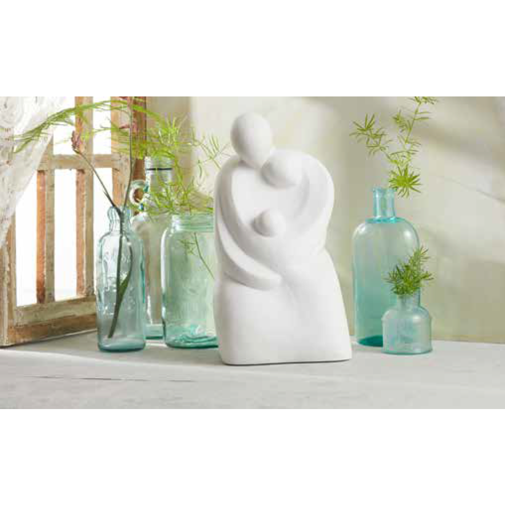 The Family Statue (Marble Resin), , large