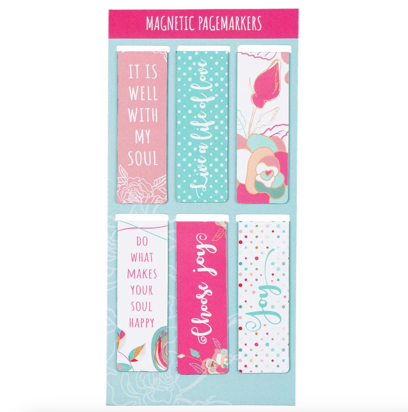 Well With My Soul Magnetic Bookmark Set