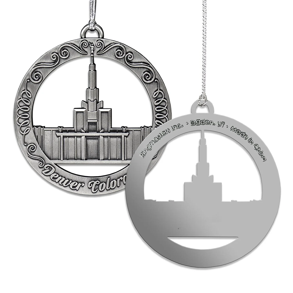 Denver Colorado Temple Ornament, , large