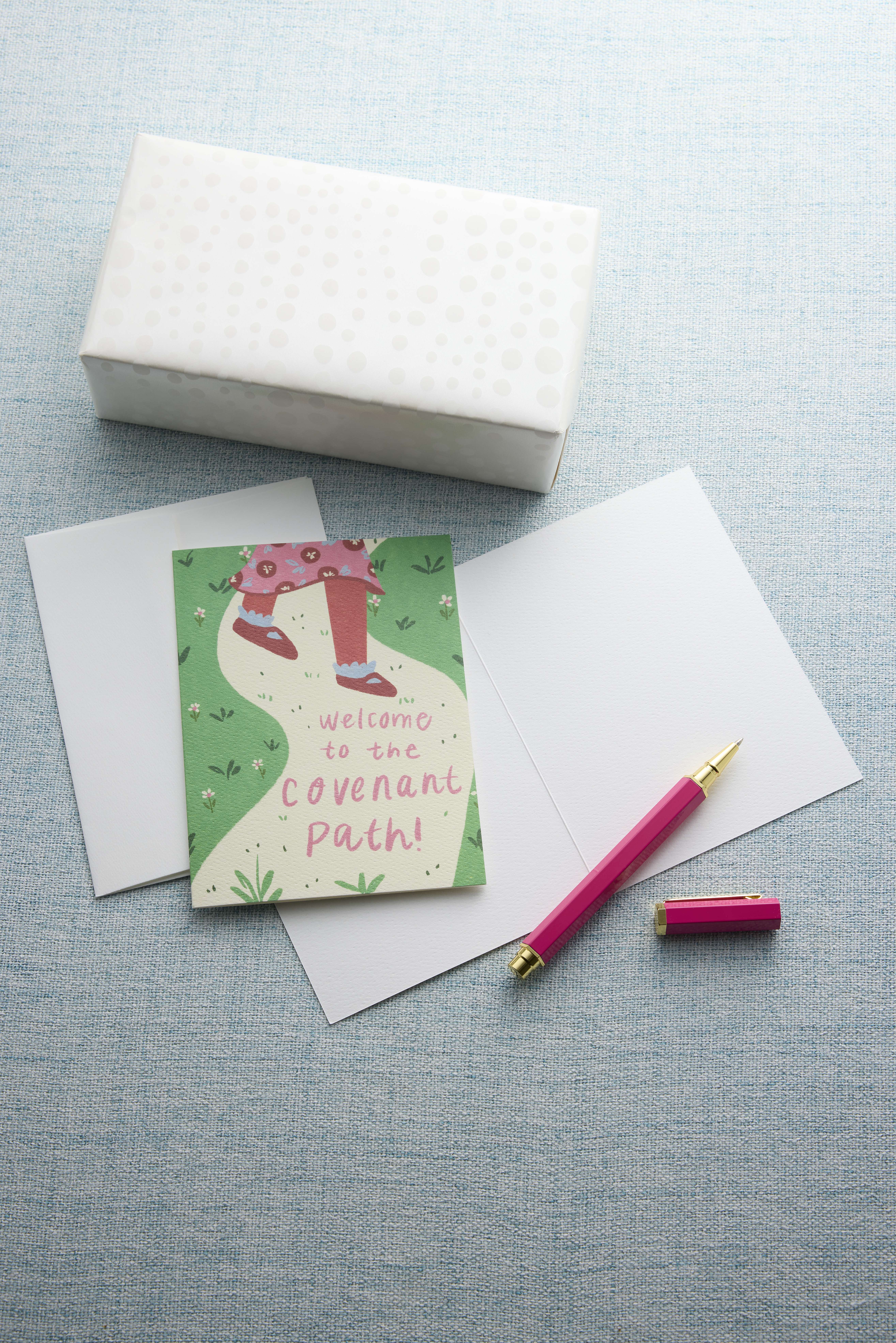 Covenant Path Greeting Card (Girl), , large image number 3