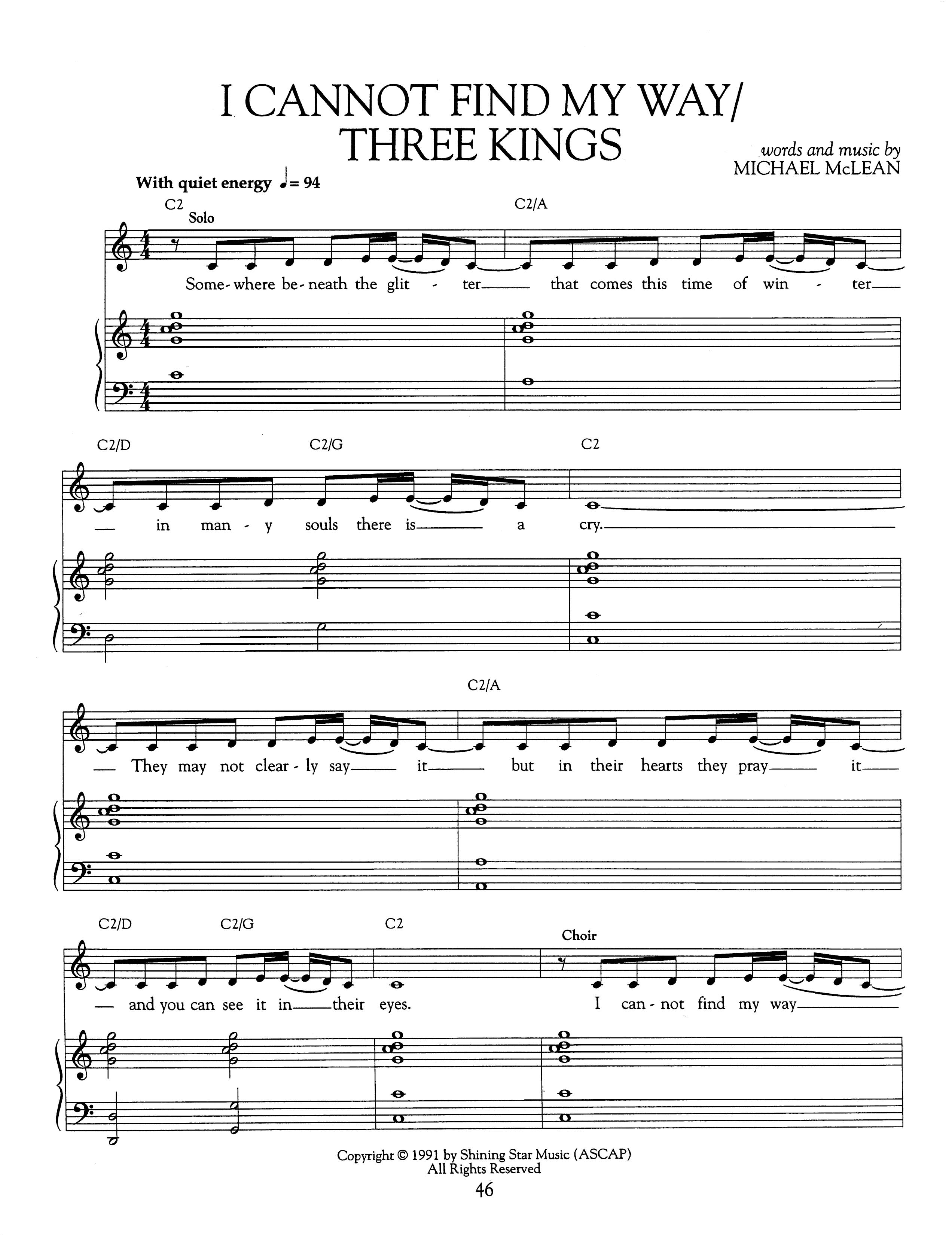 I Cannot Find My Way / Three Kings