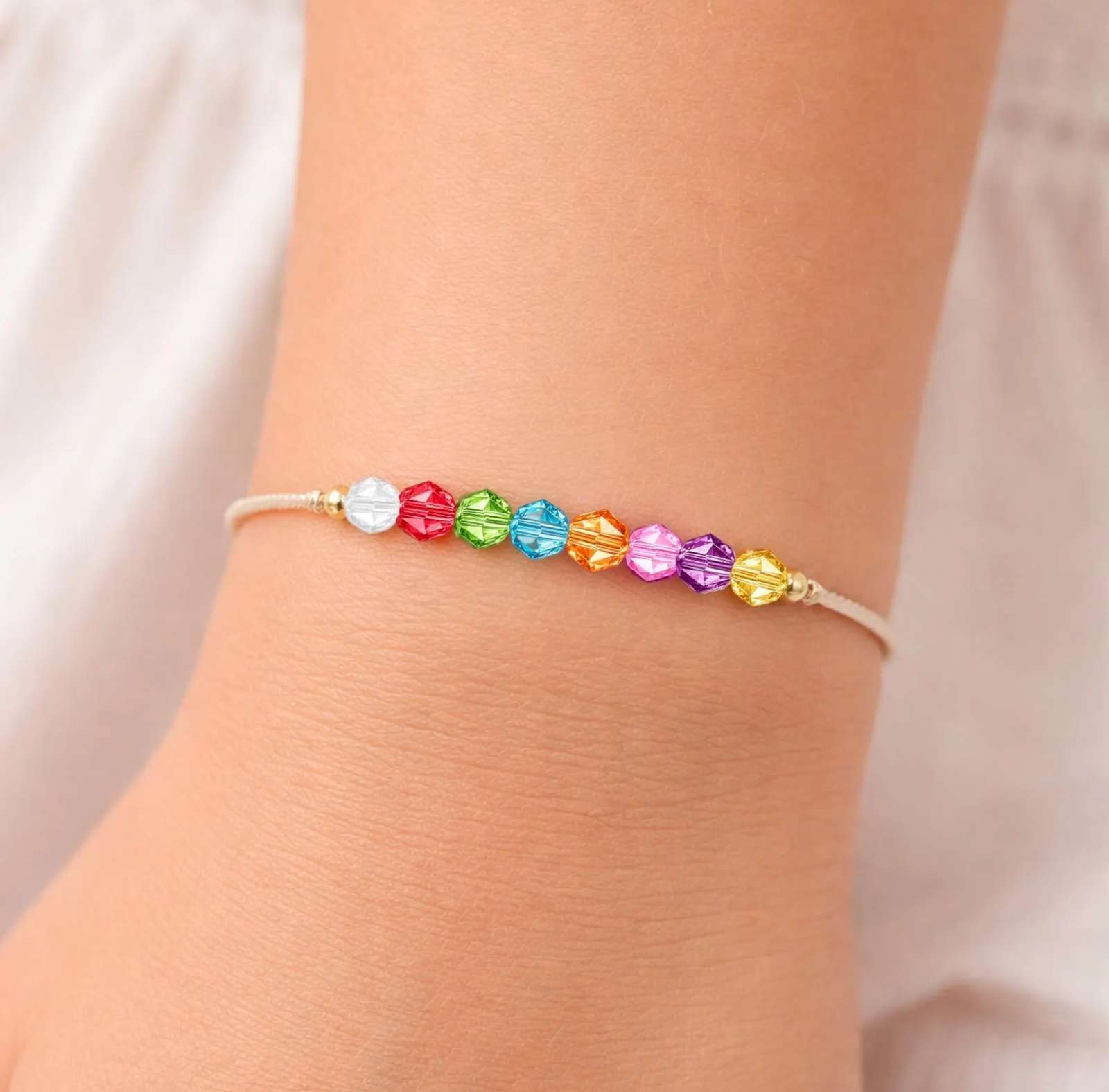 Always Remember Baptismal Covenants Beaded Bracelet , , large image number 3
