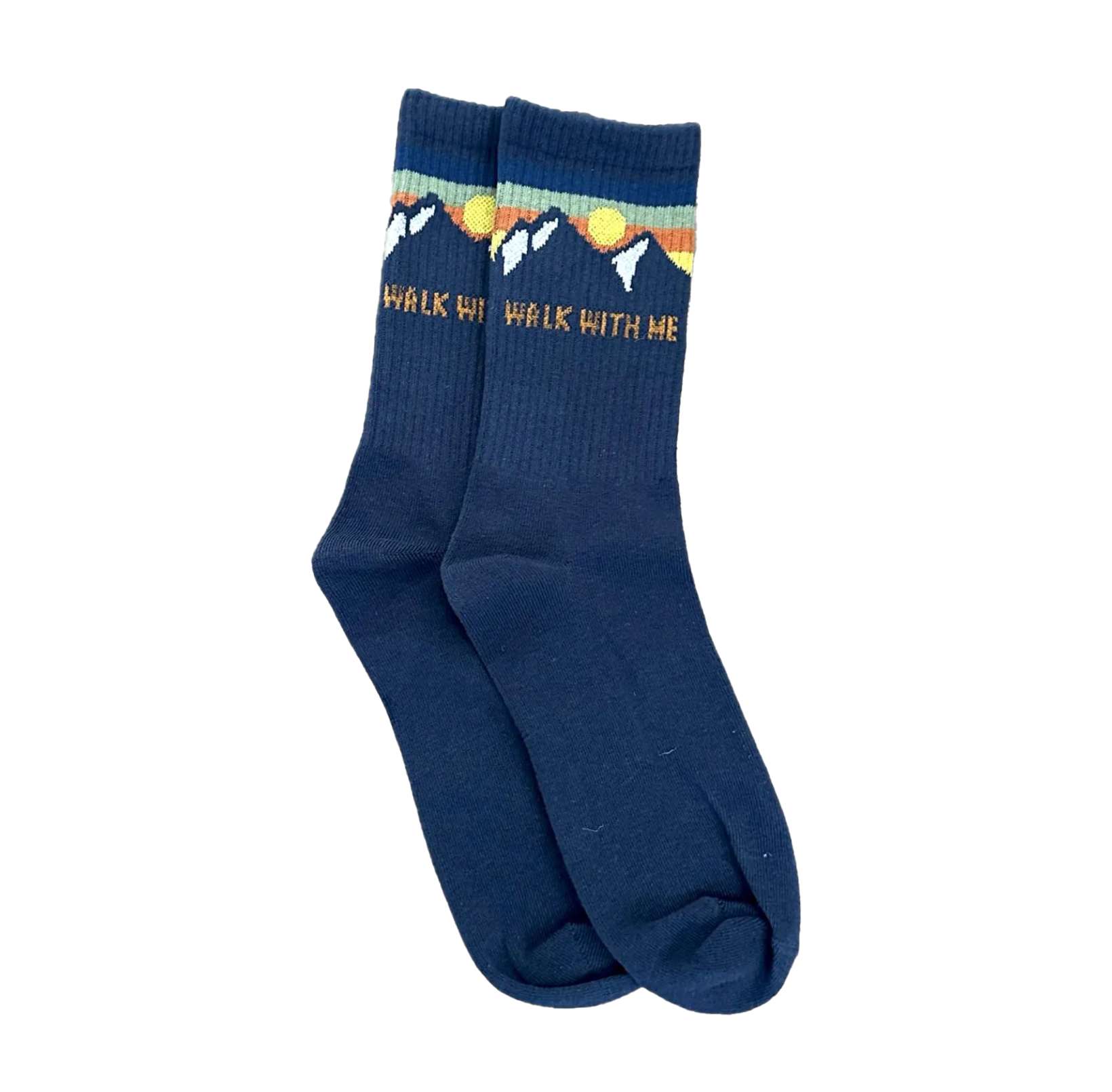 2026 Youth Theme Walk with Me Mountain Socks, , large