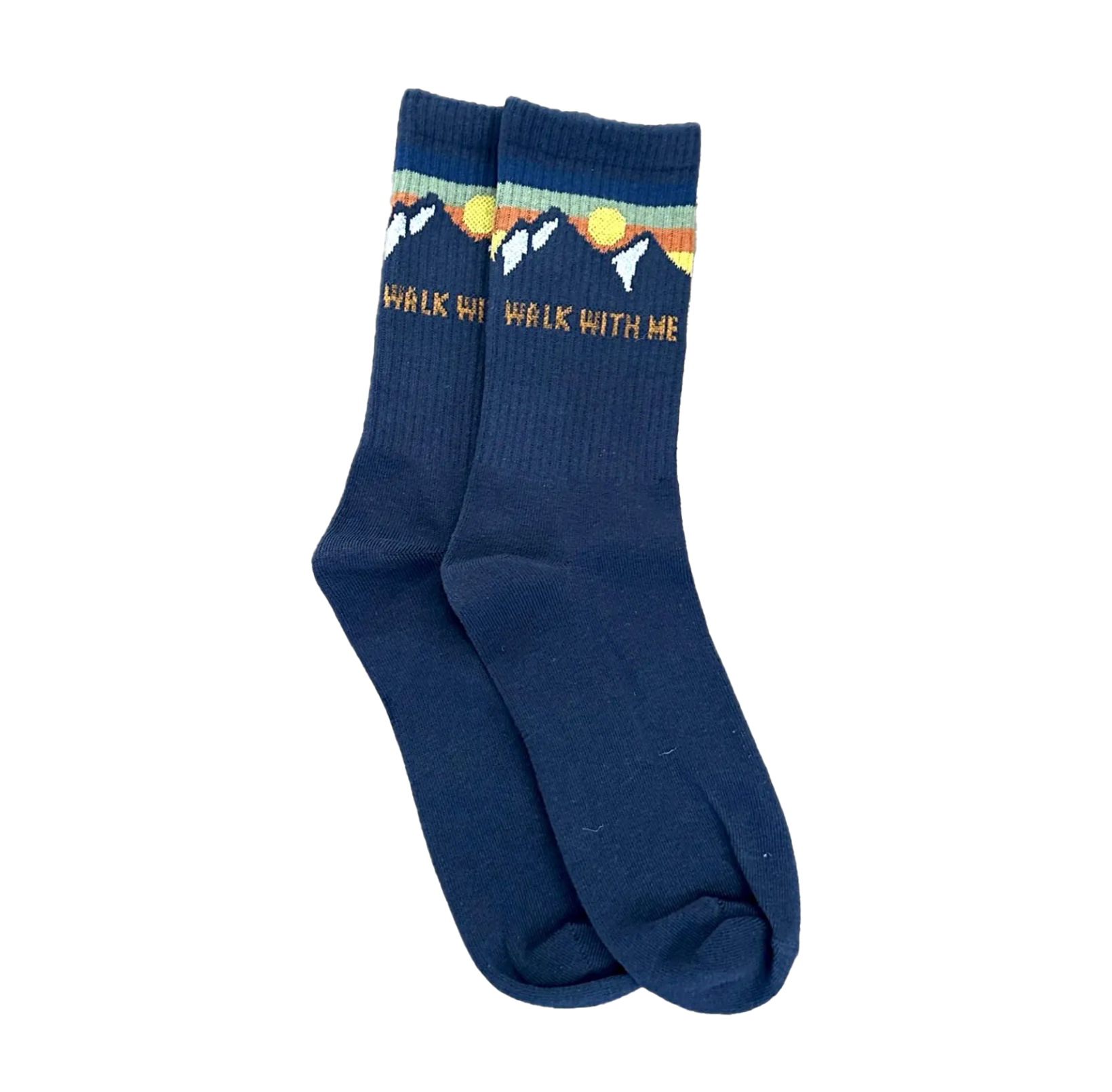 2026 Youth Theme Walk with Me Mountain Socks, , large
