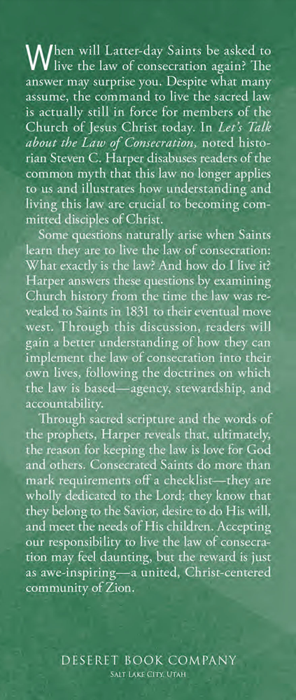 Let's Talk about the Law of Consecration, , large image number 3