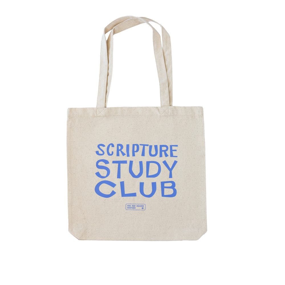 Scripture Study Club Tote Bag, , large image number 0
