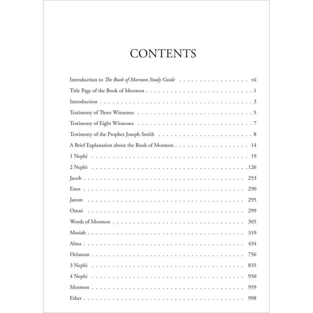 The Book of Mormon Study Guide (Revised Edition) 3