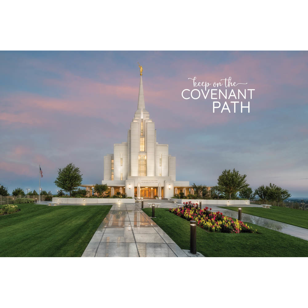 Rexburg Temple Repositionable Poster, , large image number 0