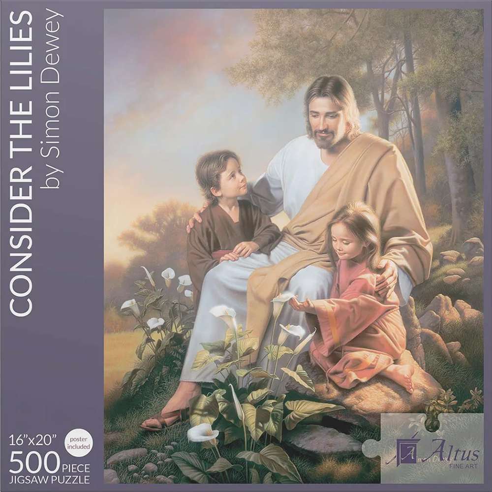 Puzzle Consider The Lilies 500 Piece Puzzle
