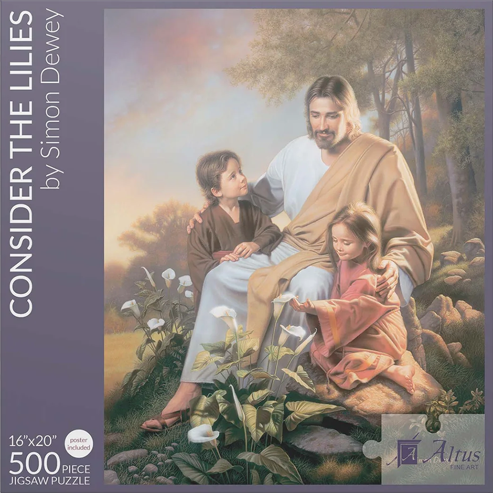 Puzzle Consider The Lilies 500 Piece Puzzle