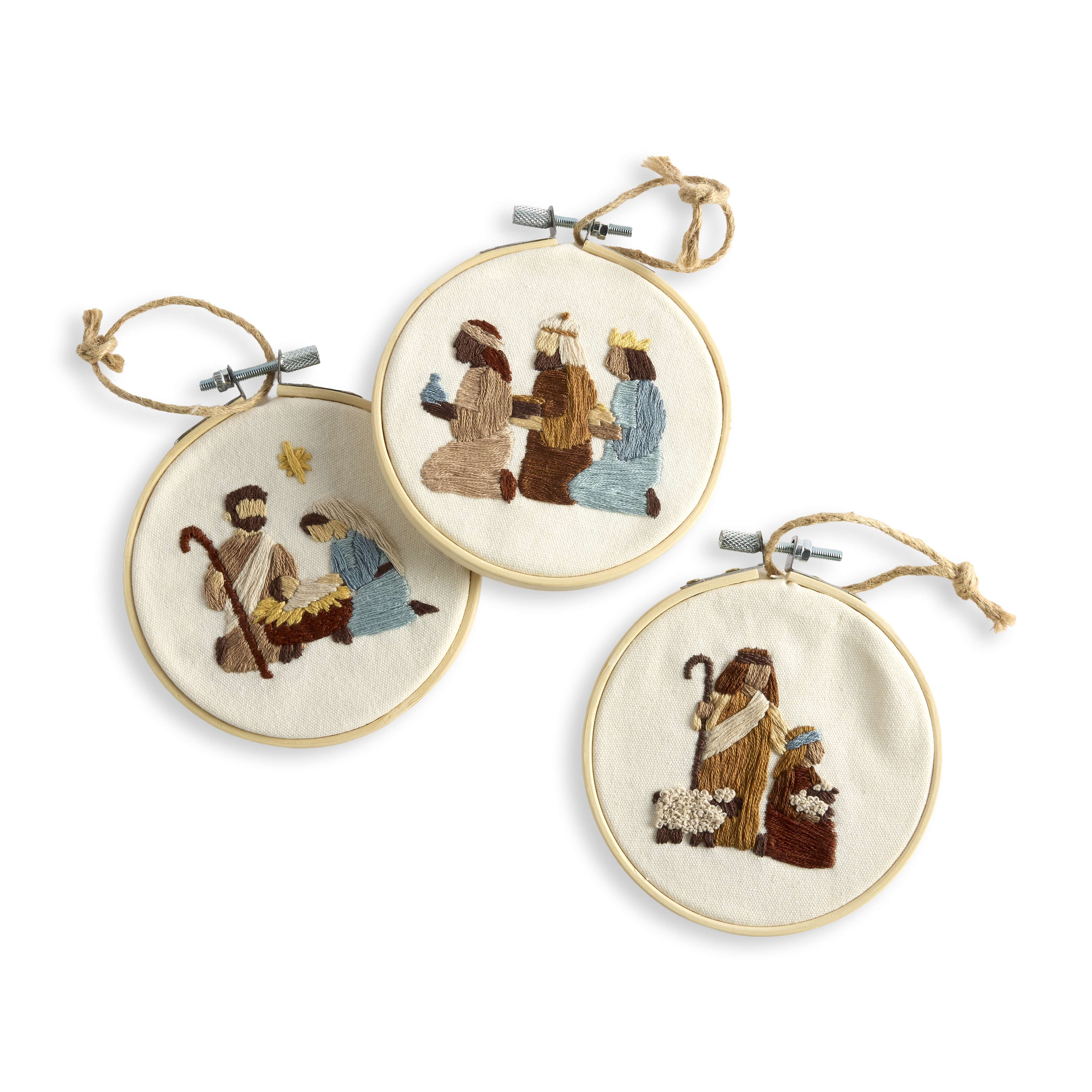 Nativity Ornaments Embroidery Kit, , large image number 2
