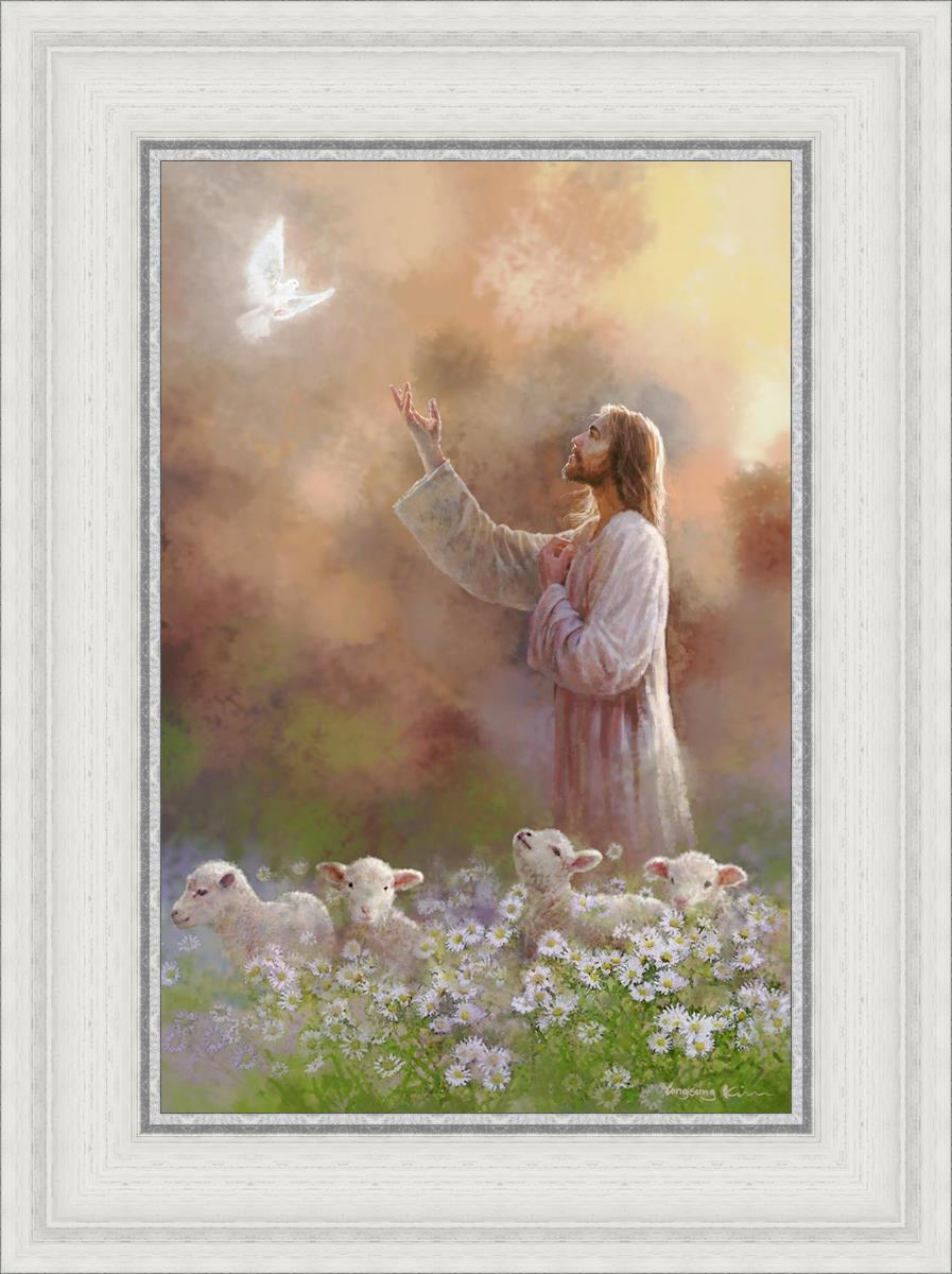 Prince of Peace (24x18 Framed Canvas)