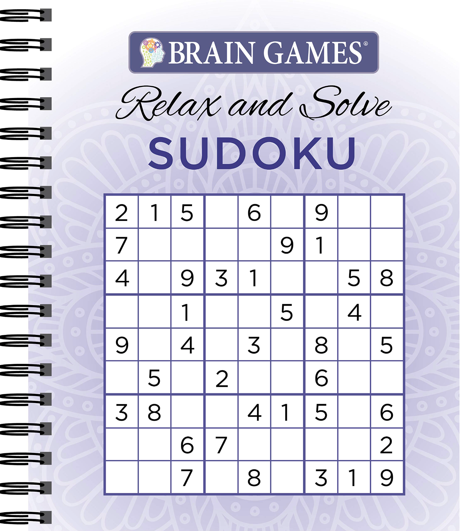 Brain Games Relax and Solve Sudoku