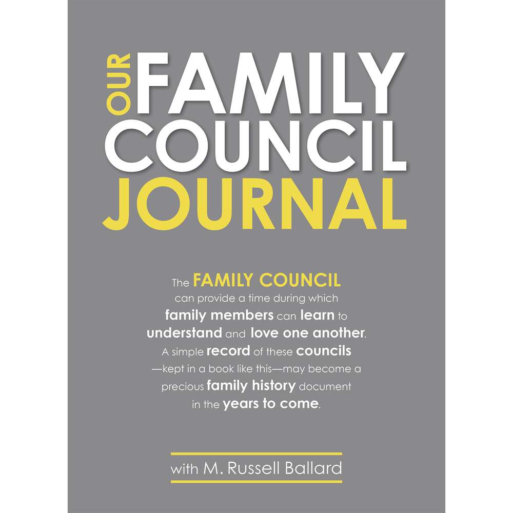 Our Family Council Journal 1