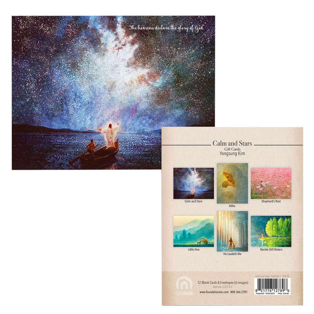 Calm and Stars Card Set