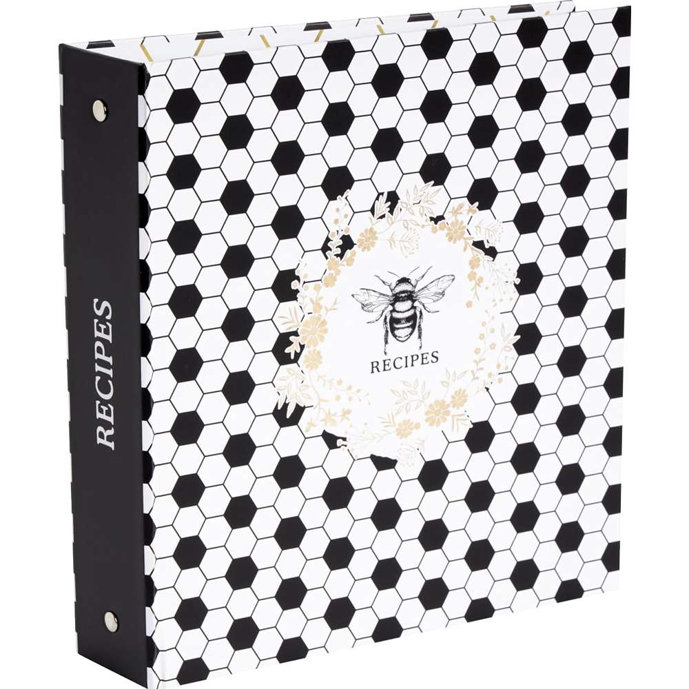 Honeycomb Hive Pocket Page Recipe Book, , large image number 0