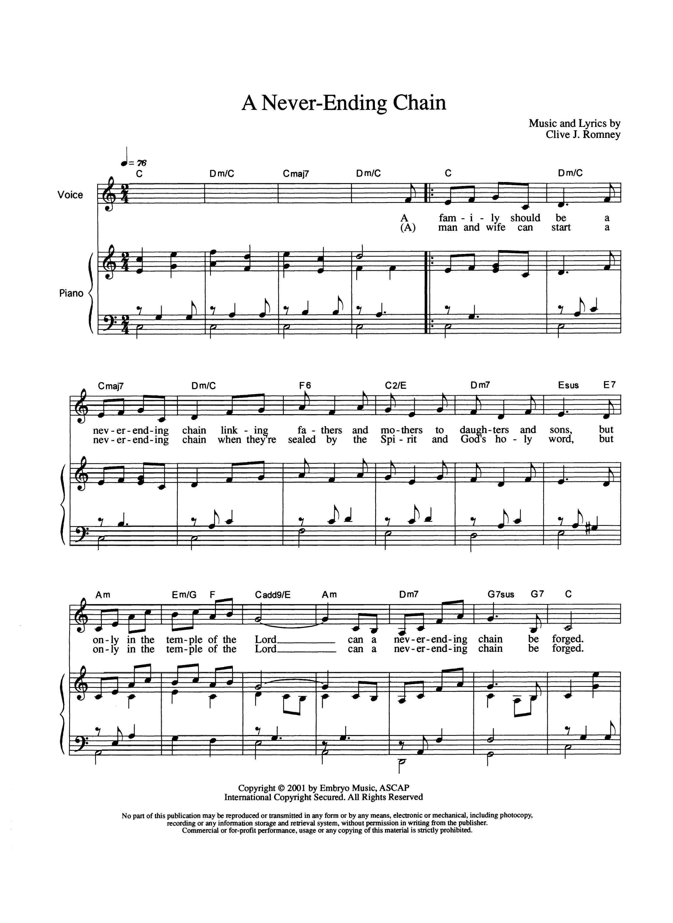 A Never-Ending Chain