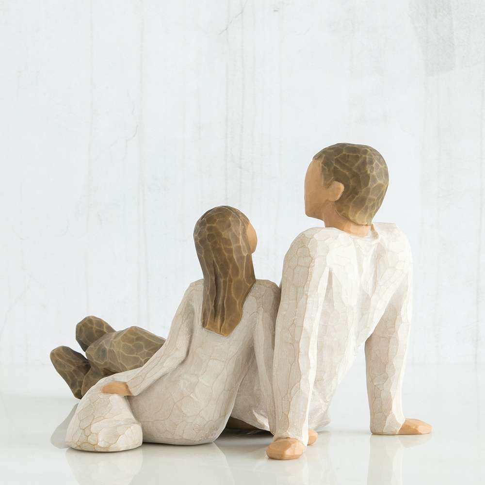 Father and Daughter Figurine, , large image number 3
