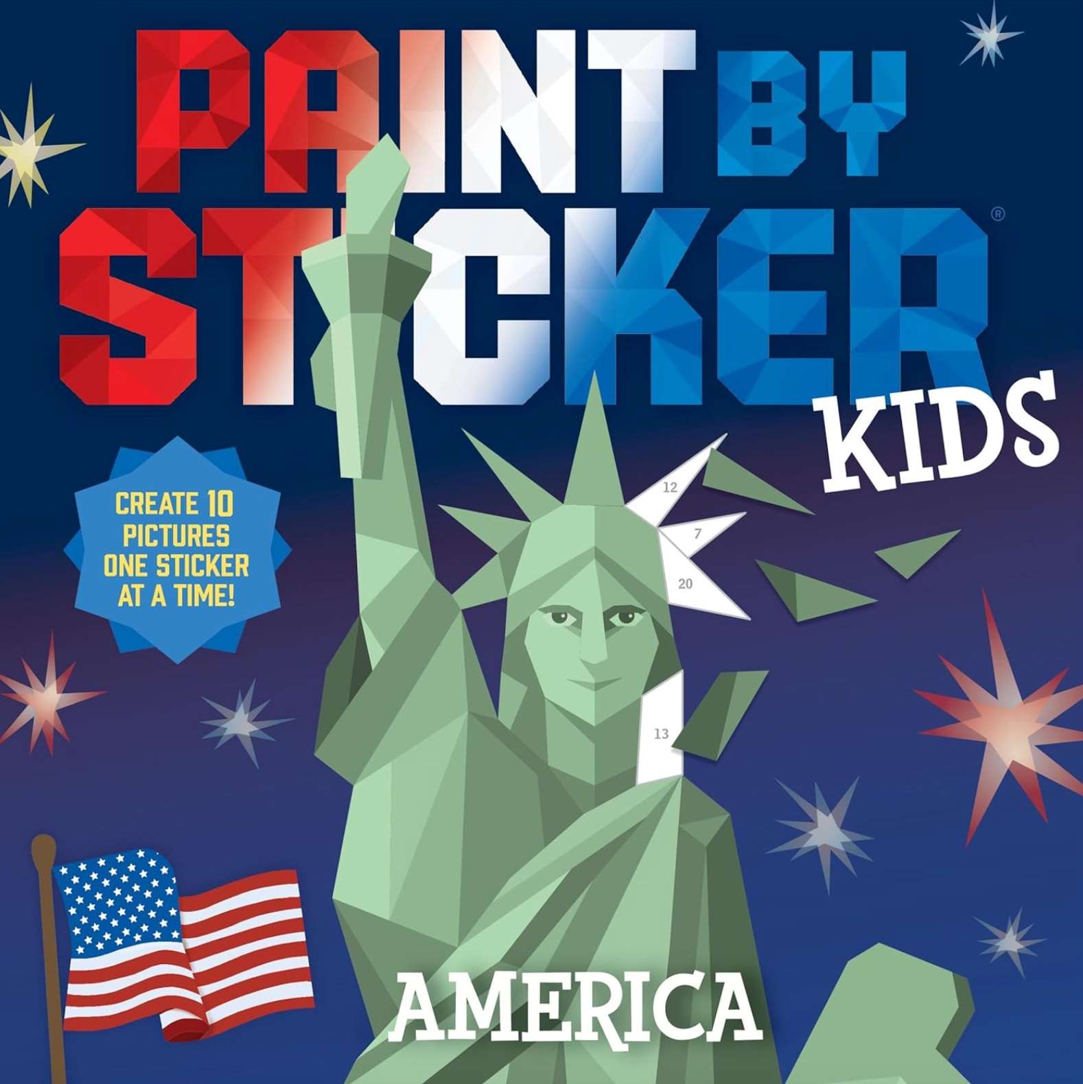 America (Paint by Sticker Kids)