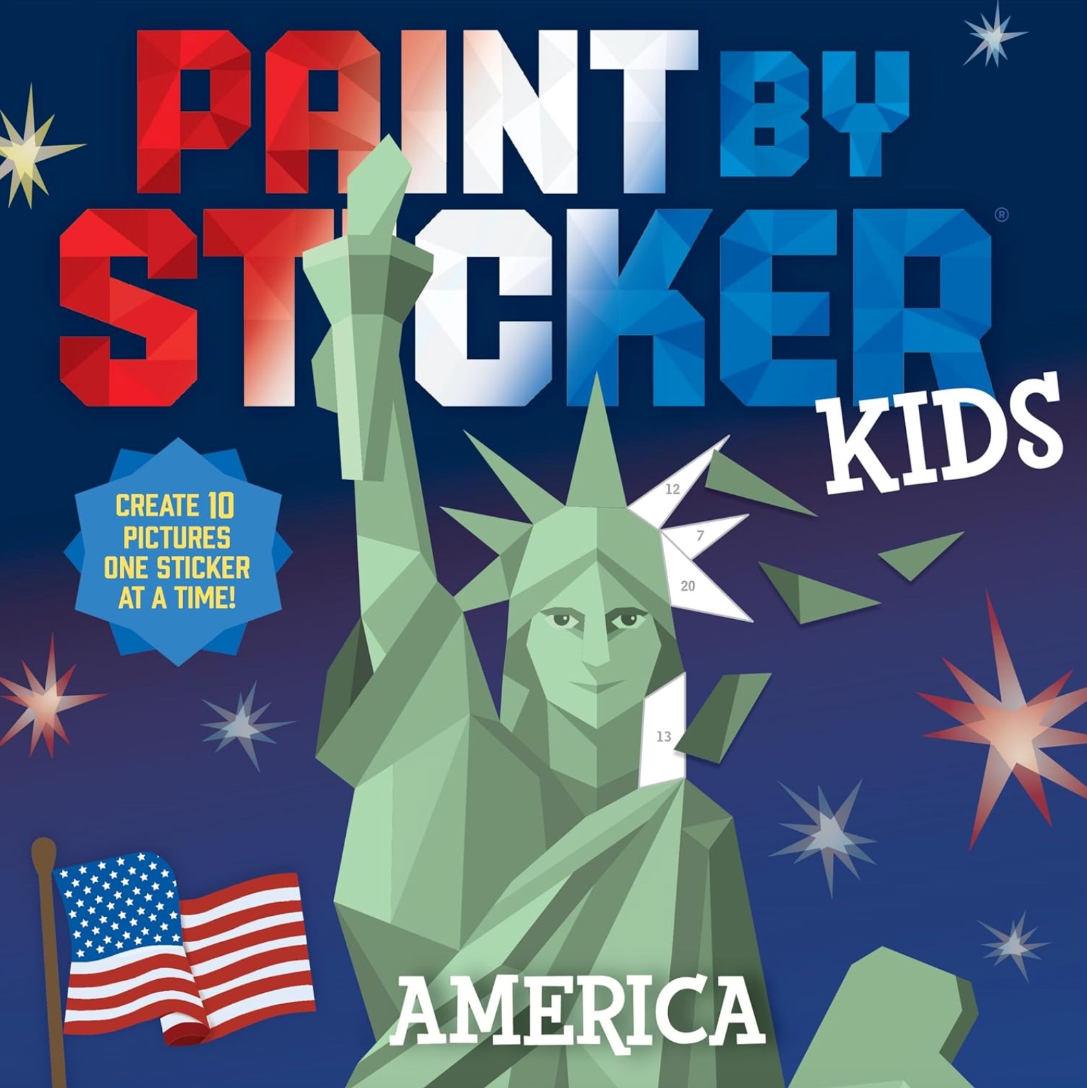 America (Paint by Sticker Kids)